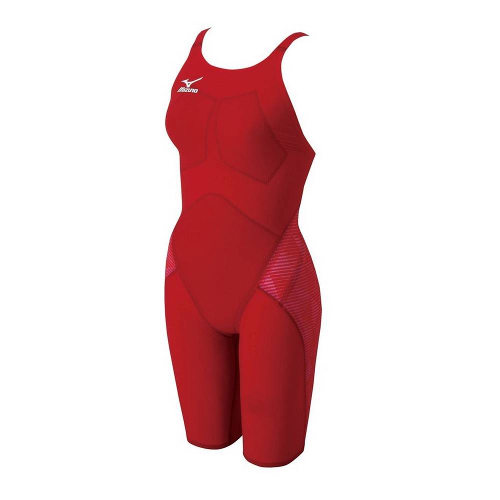 Womens Mizuno GX-Sonic III ST Jammer Swimsuit Red Philippines (CQKSDA923)